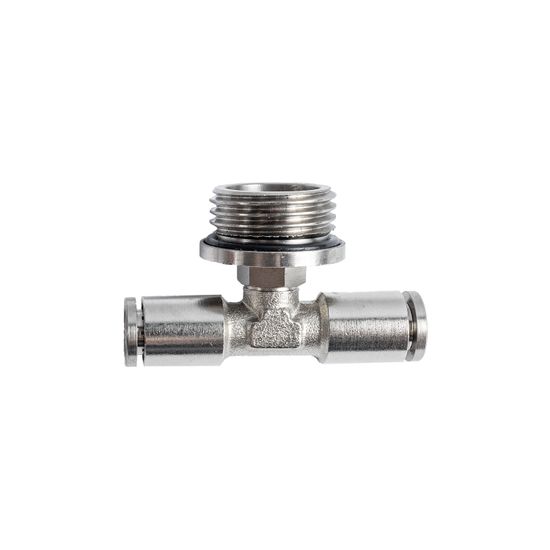 Metal Pu Fitting T-joint 6mm 1/2" M
